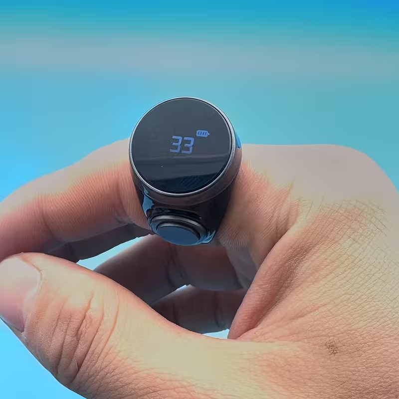oled display counting ring tasbih featuring   friendly adjustable silicone ring easy to   and convenient     with a type c charging interface for easy   suitable for prayer counting zikr dhikr Product details 1