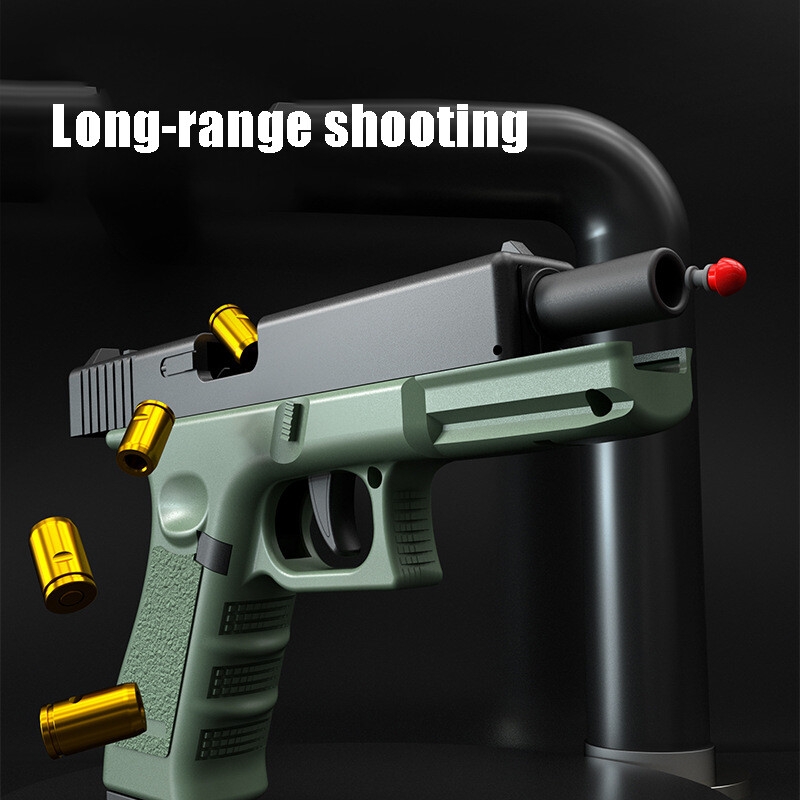 Empty hanging machine G18 linkage automatic loading soft bullet gun boys children simulation toy gun