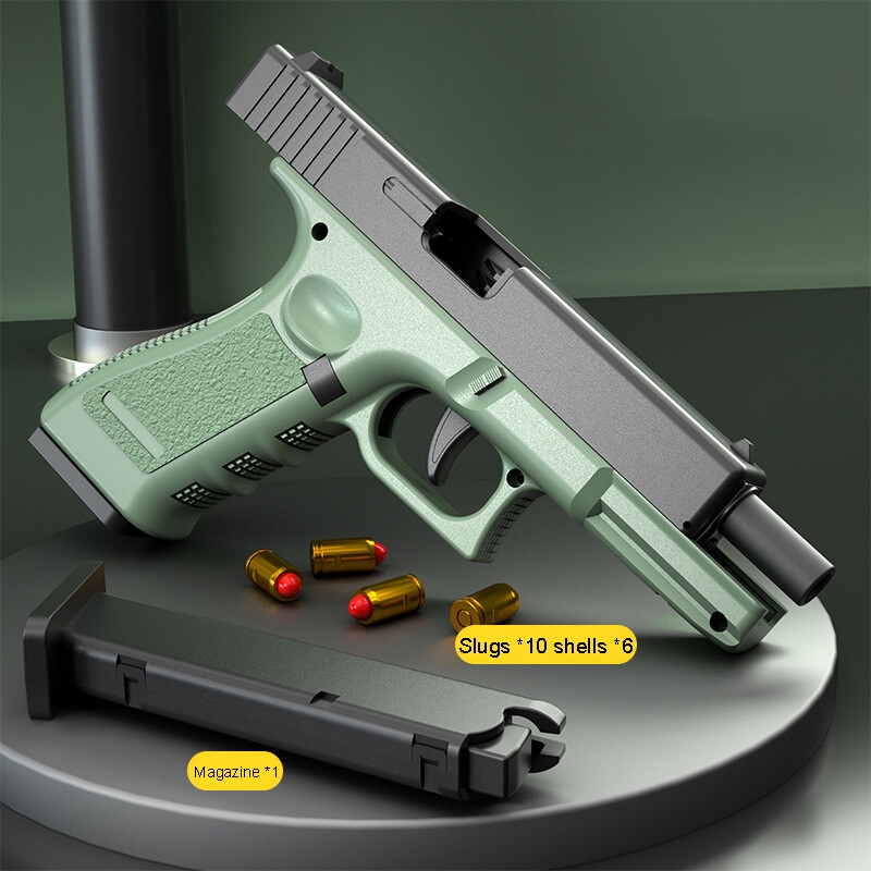 Empty hanging machine G18 linkage automatic loading soft bullet gun boys children simulation toy gun