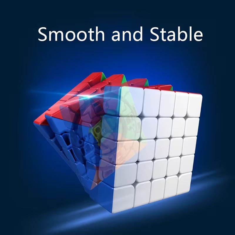 Magnetic 4X4 4M Speed Cube, Non-Sticker, Smooth Competition-Grade Educational Toy for Children, Perfect Gift for Boys And Girls