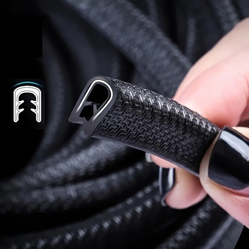 car door   protector car door anti collision strip soundproof strip dustproof rubber strip door bottom anti collision rubber strip 0