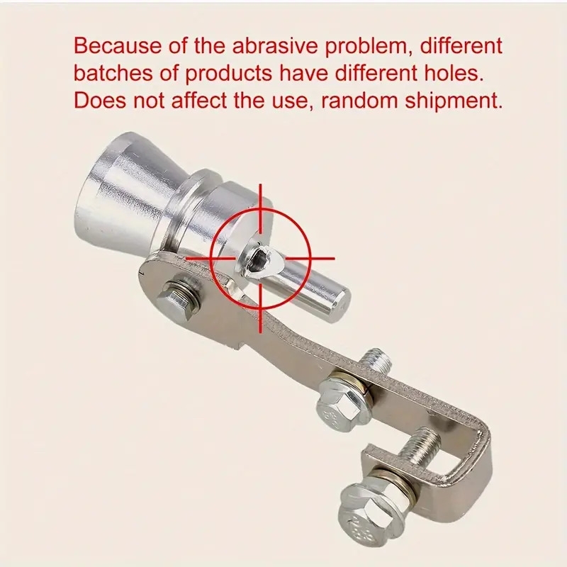 1pc universal aluminum alloy car exhaust pipe sound amplifier   whistle for motorcycles trucks cars off road vehicles exhaust vent valve simulator details 4