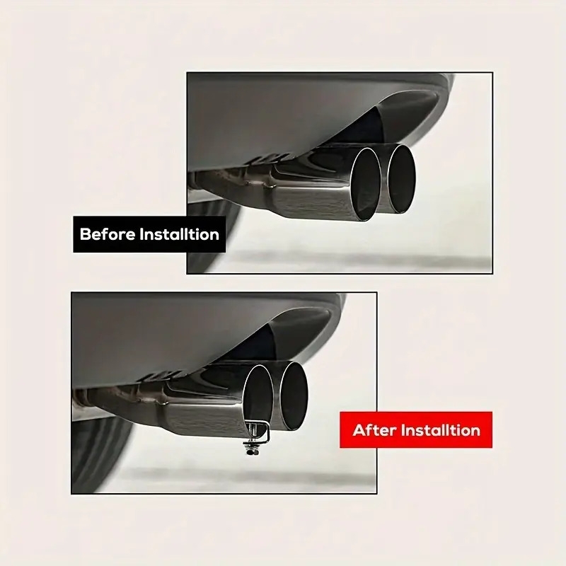 1pc universal aluminum alloy car exhaust pipe sound amplifier   whistle for motorcycles trucks cars off road vehicles exhaust vent valve simulator details 7