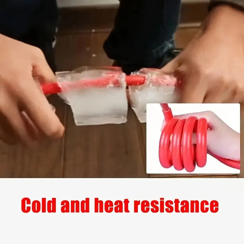 car battery jumper cable booster   battery   cable for sedans trucks and suvs 4  12ft details 4