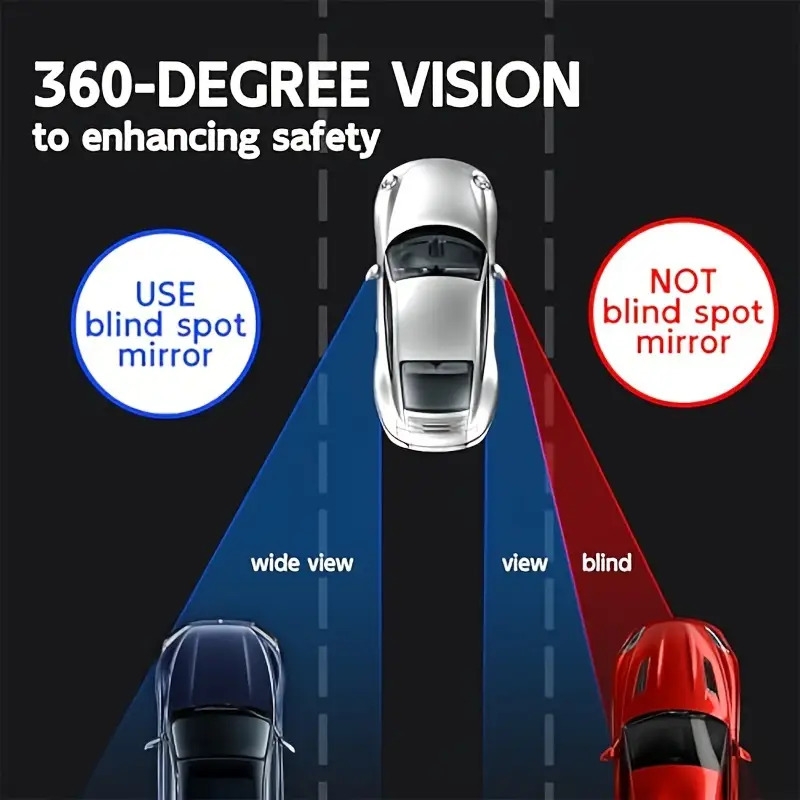 2pcs no area reversing free suitable for any car details 2