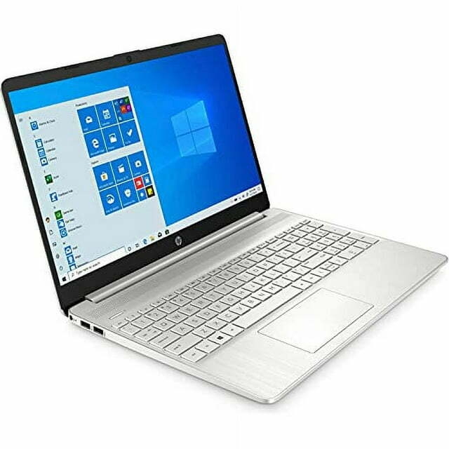 HP 15.6-Inch Laptop, 11th Generation Intel Core i7-1165G7, 512GB SSD, 8GB RAM, Windows 10 (15-DY2172wm, Natural Silver)