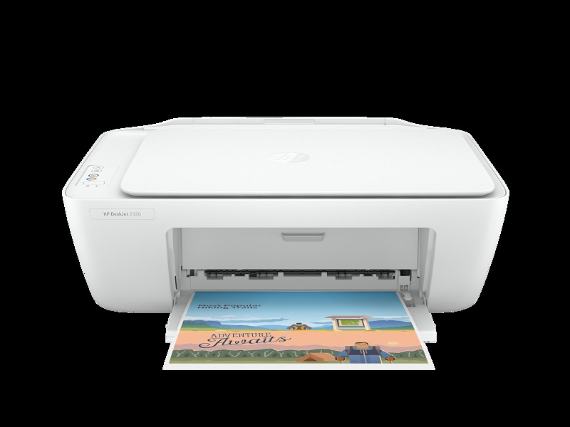 HP DeskJet 2320 Series All-in-One OOV White Center facing