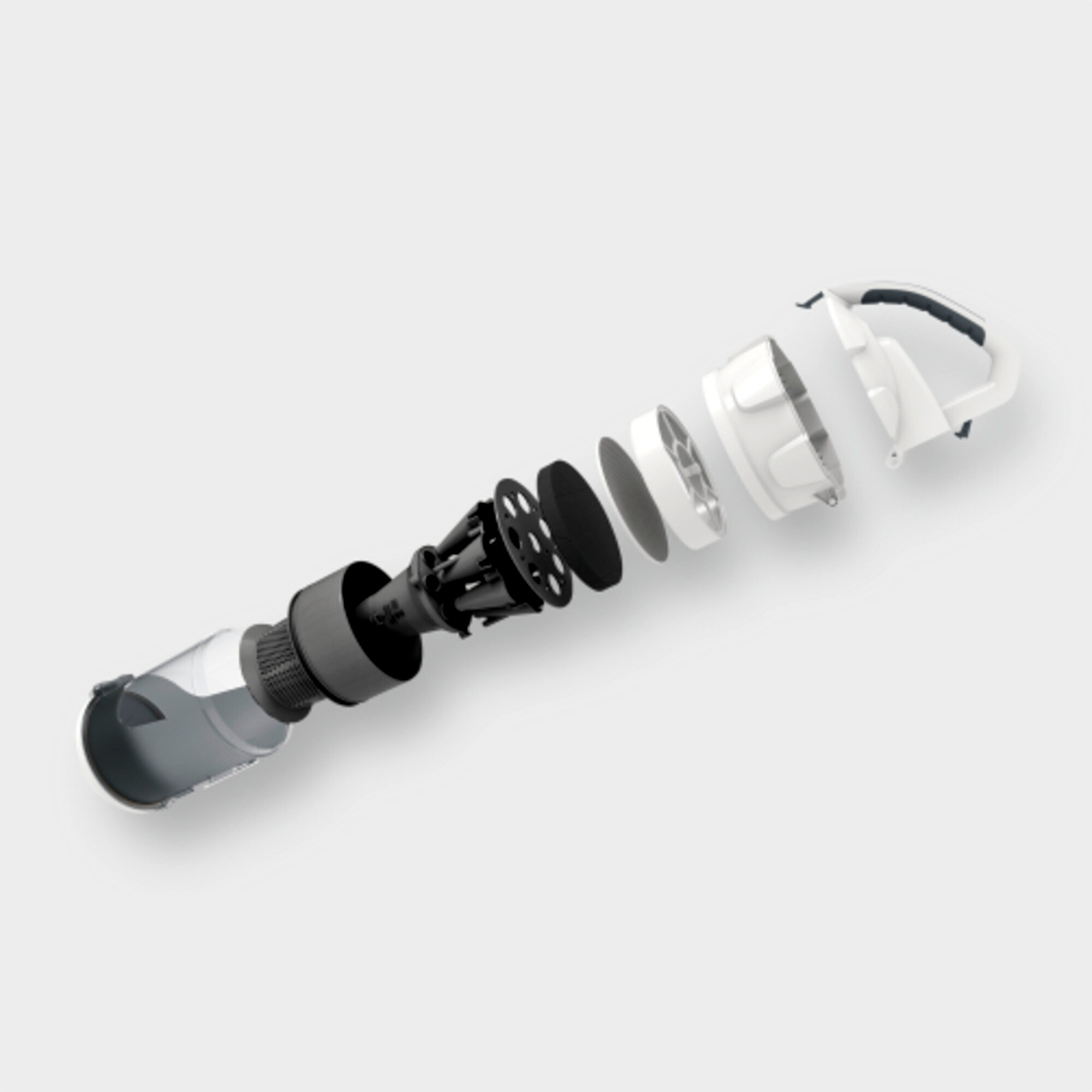 Vacuum cleaner VC 3: Multi-cyclone technology