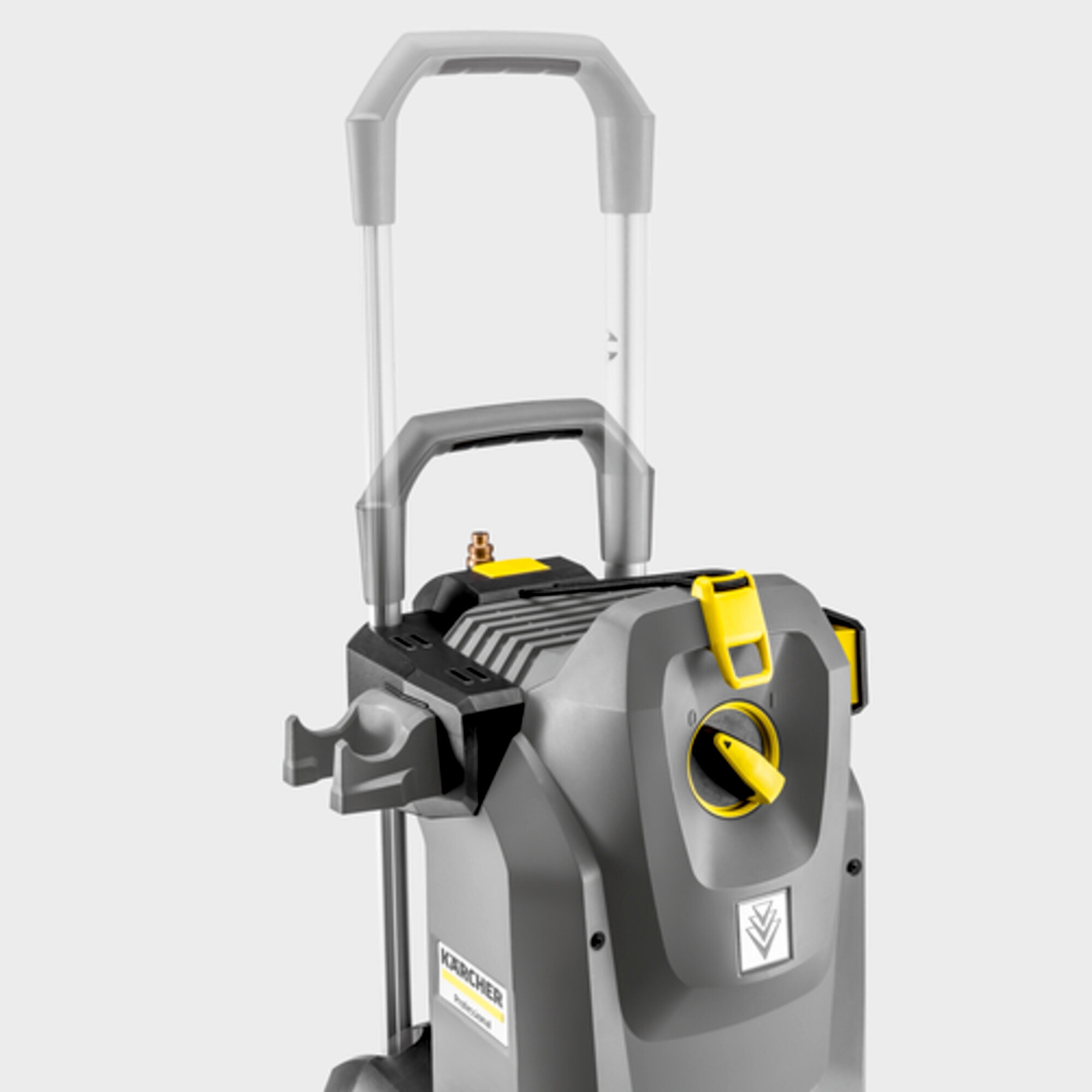 High-pressure cleaner HD 6/15 M: Outstanding mobility