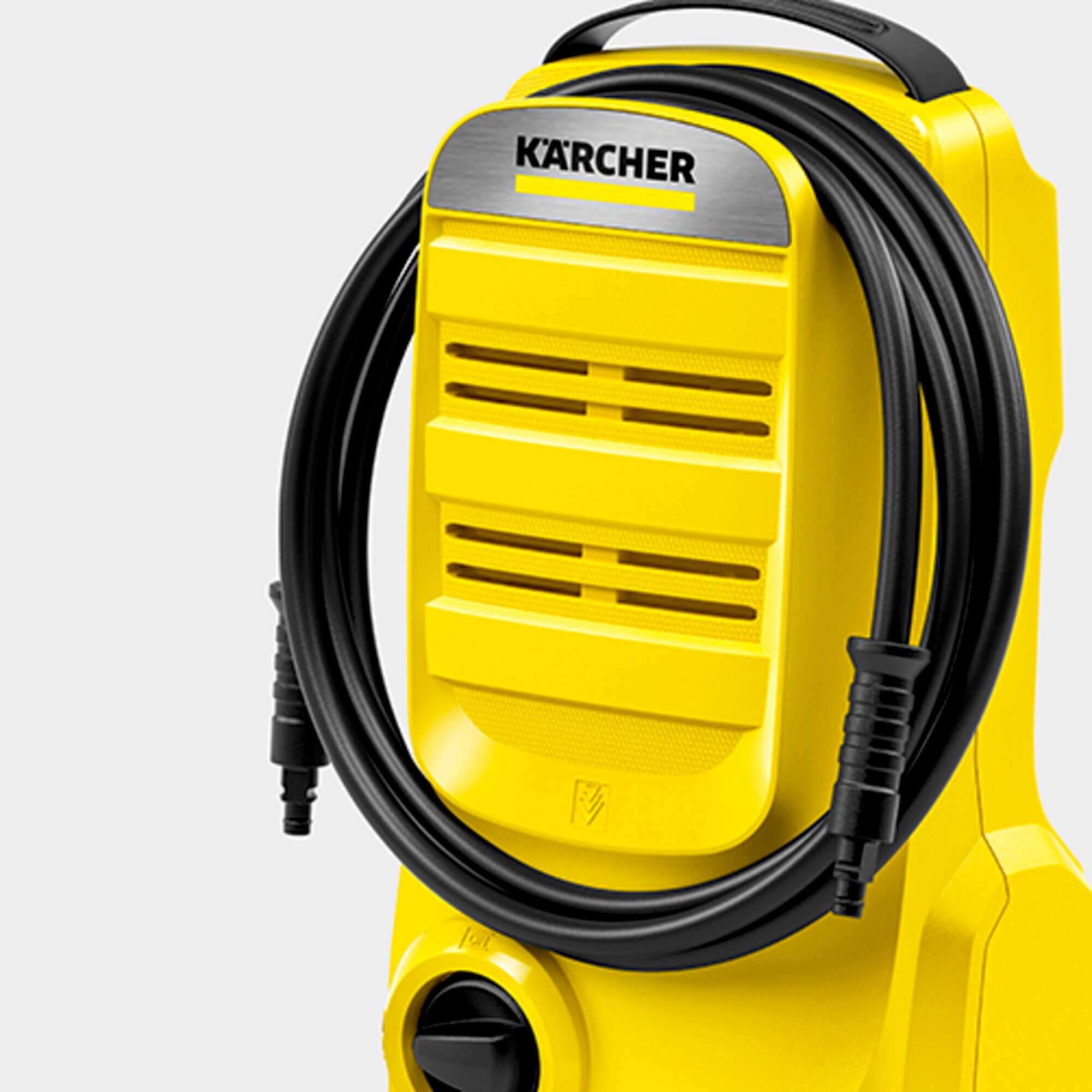 Pressure washer K 2 Classic: Hose storage on the front cover