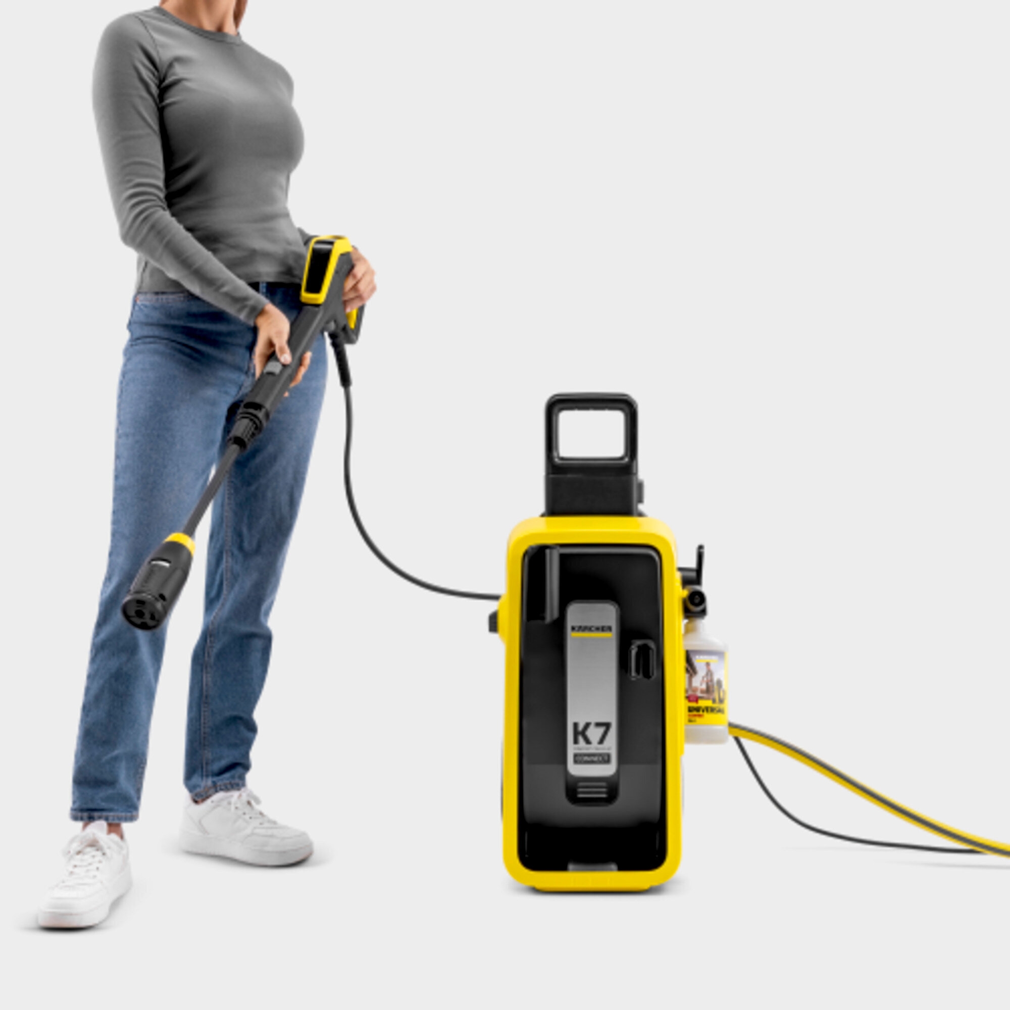 Pressure washer K 7 Comfort Premium Connect: Clever Easy!Motion device concept