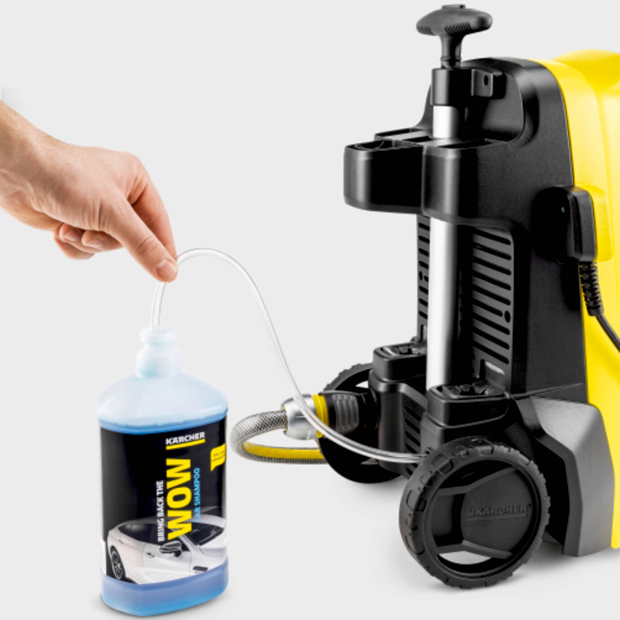 Pressure washer K 4 Classic: Detergent use