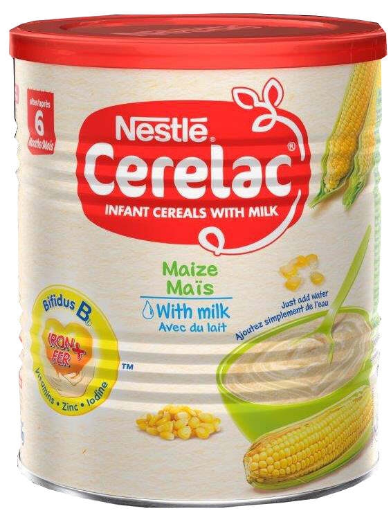 Cerelac Maize & Milk 6 Months+ 400 g - Fresh To Dommot