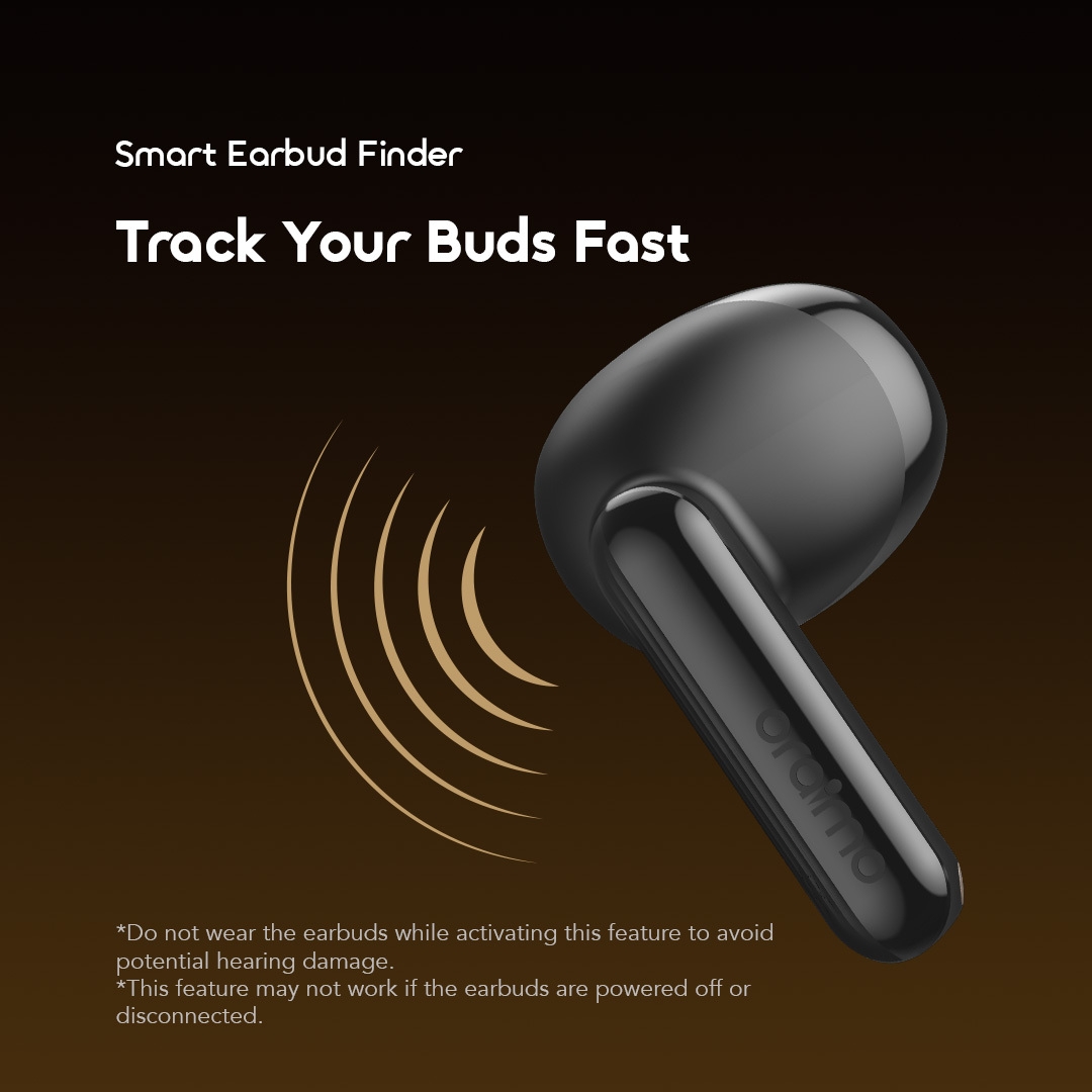 Oraimo True Wireless Earbuds SpaceBuds Air OTW 324S 7 Smart Earbud Finder