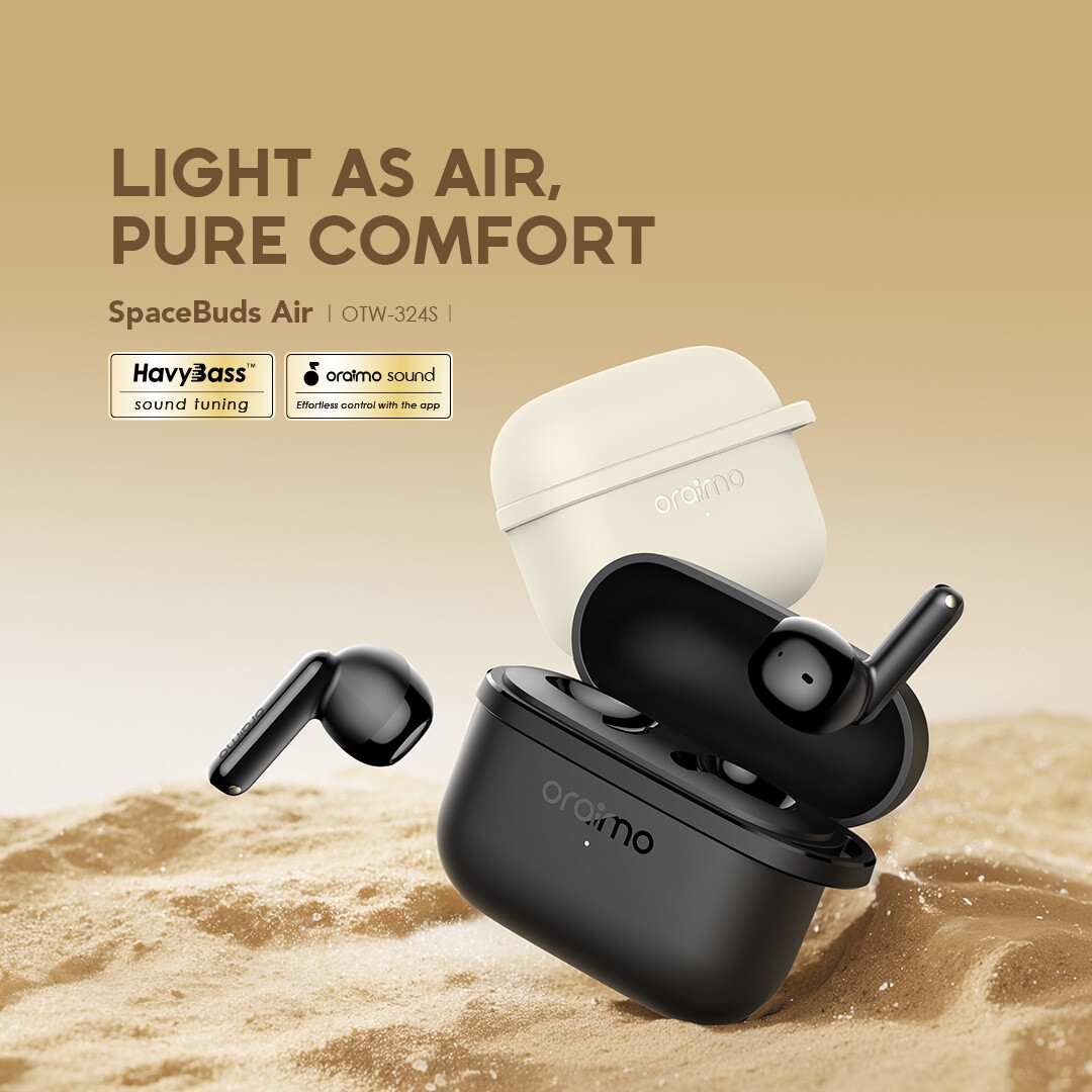 Oraimo True Wireless Earbuds SpaceBuds Air OTW 324S 1 Total