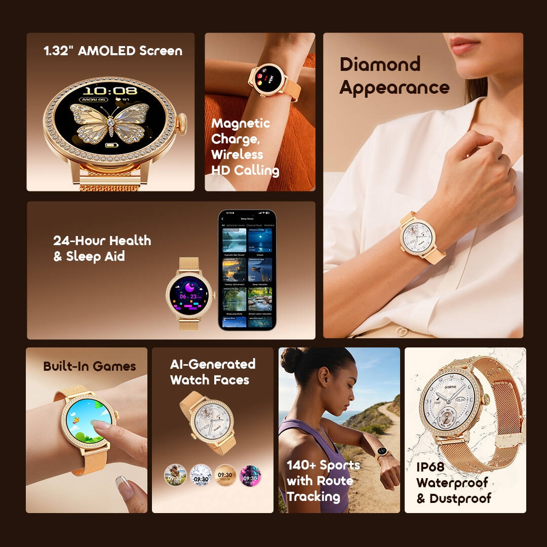 oraimo Smart Watch Watch Muse 2 OSW-833N 2 Features