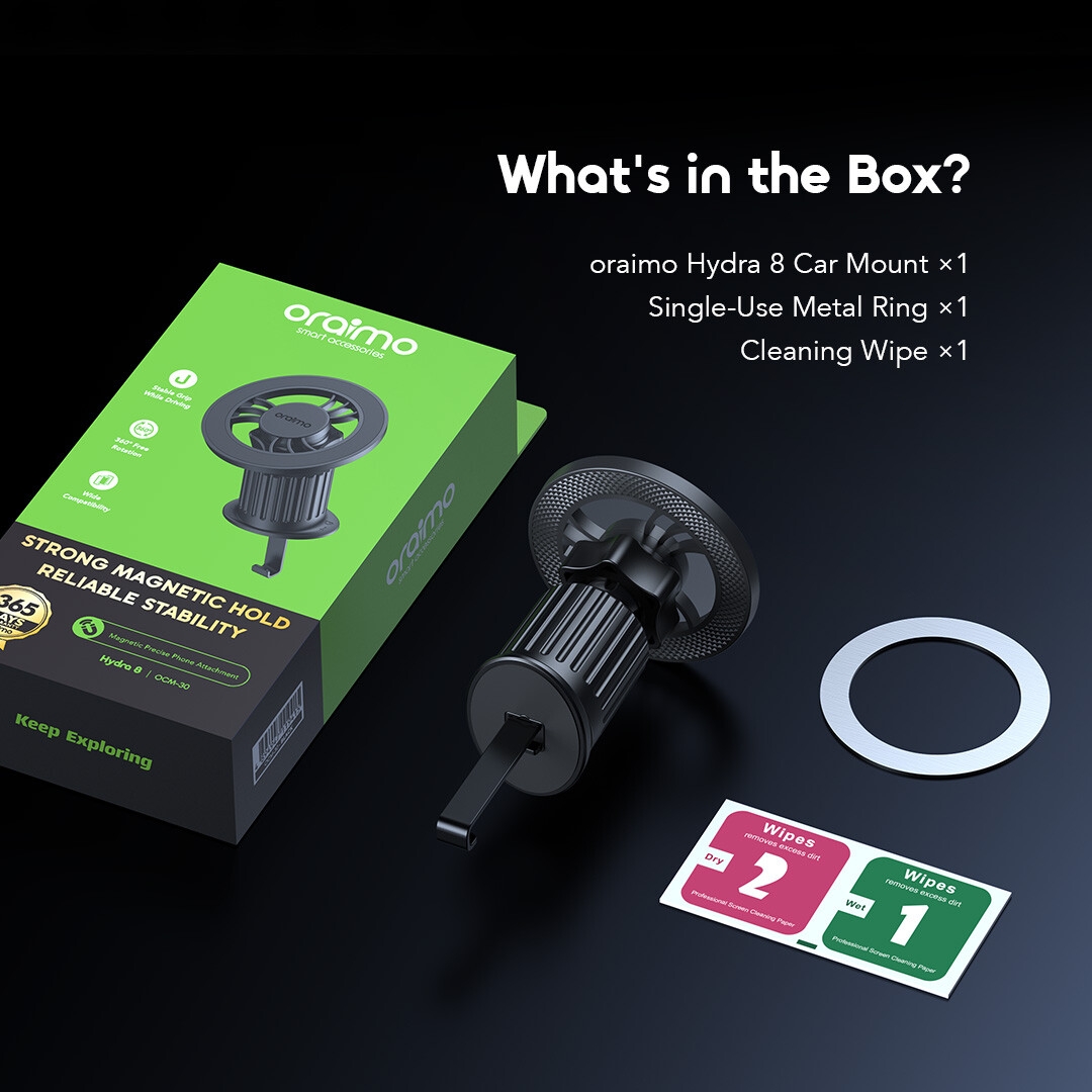 oraimo hydra 8 ocm-30 07 whats in the box