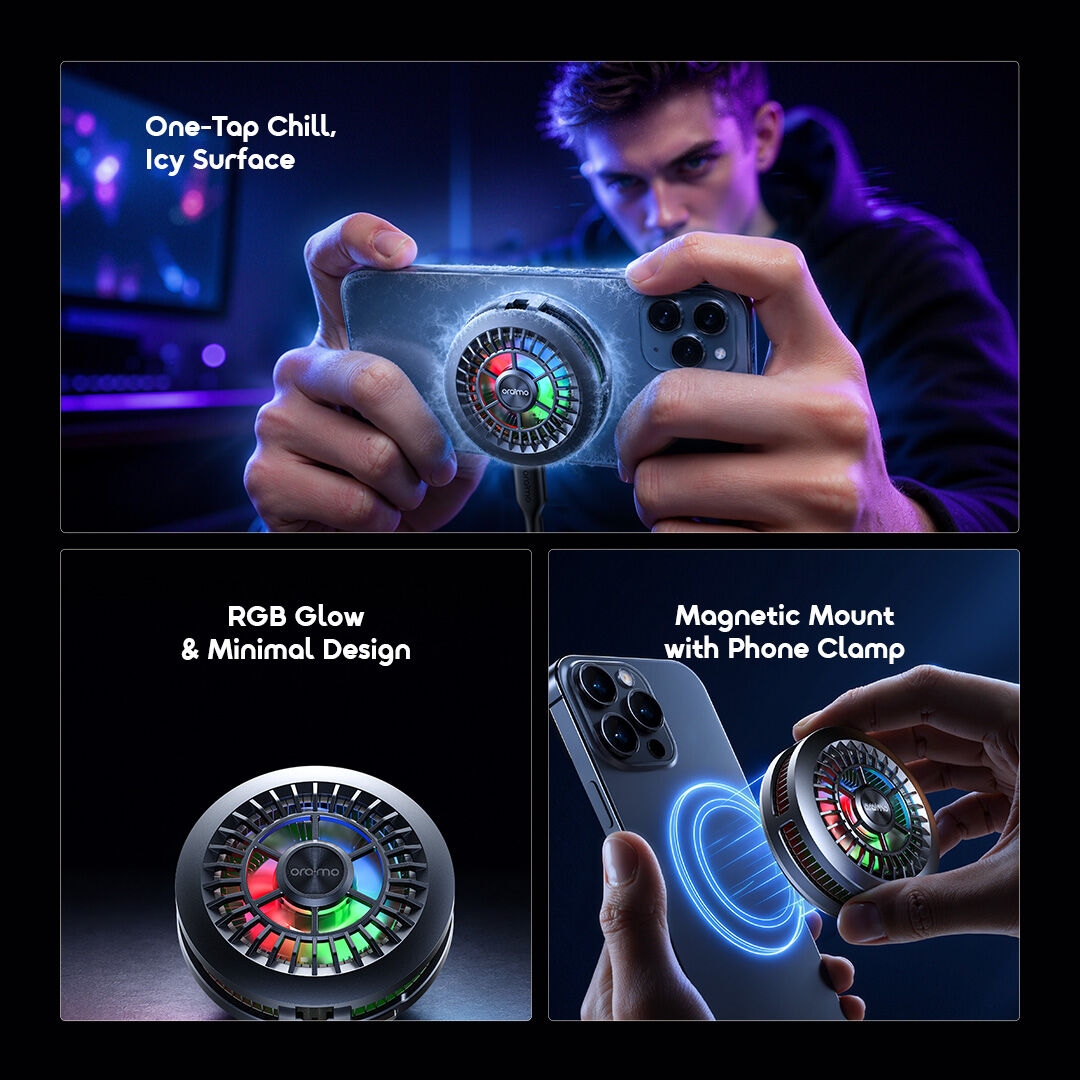 oraimo coolsnap lite phone cooler OG-PC200N 02 feature overview