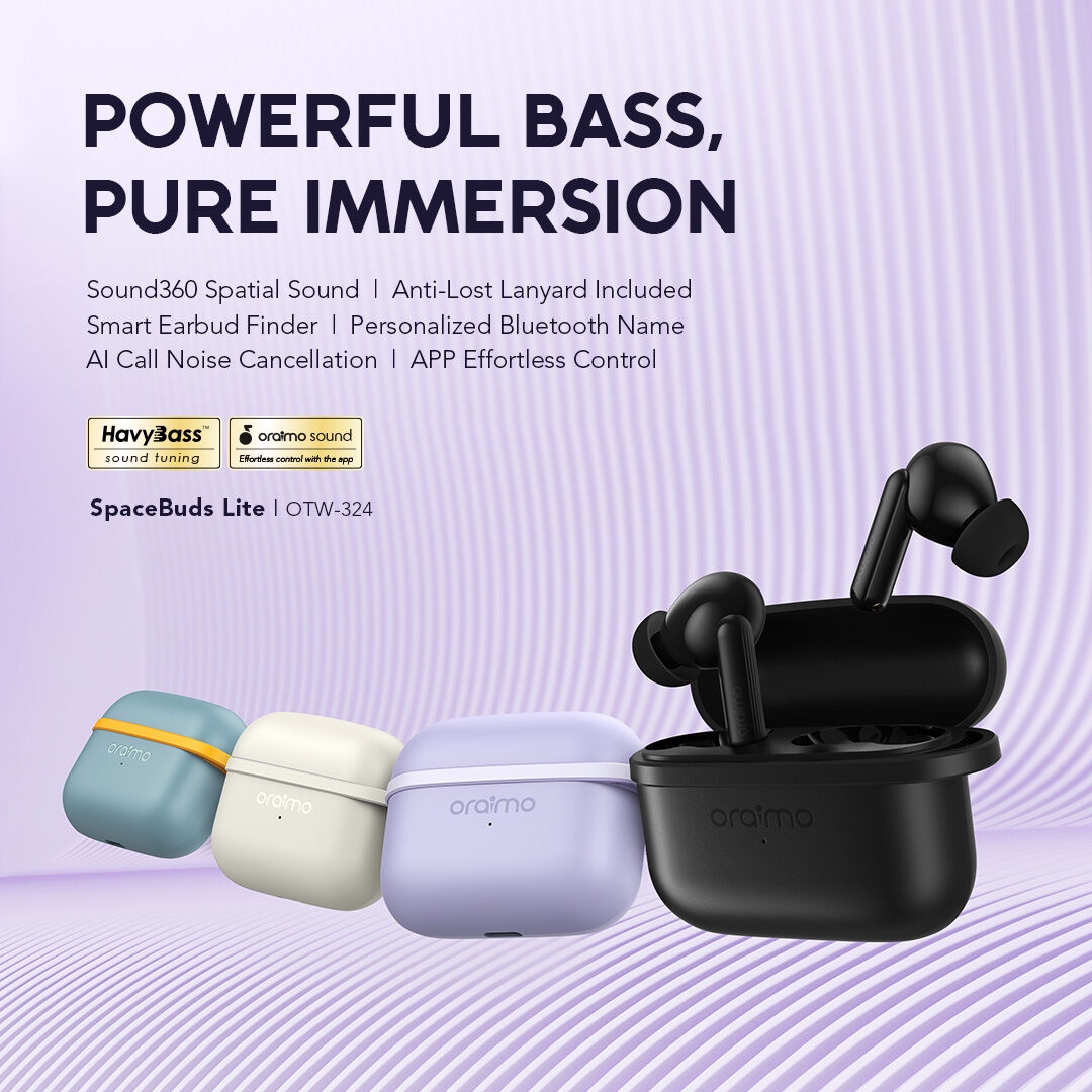 oraimo wireless earbuds SpaceBuds Lite OTW-324