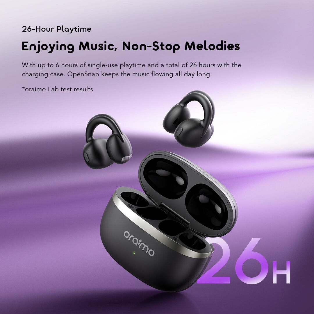 oraimo Open-Ear Headphones-opensnap-opn-373-10-long playingtime