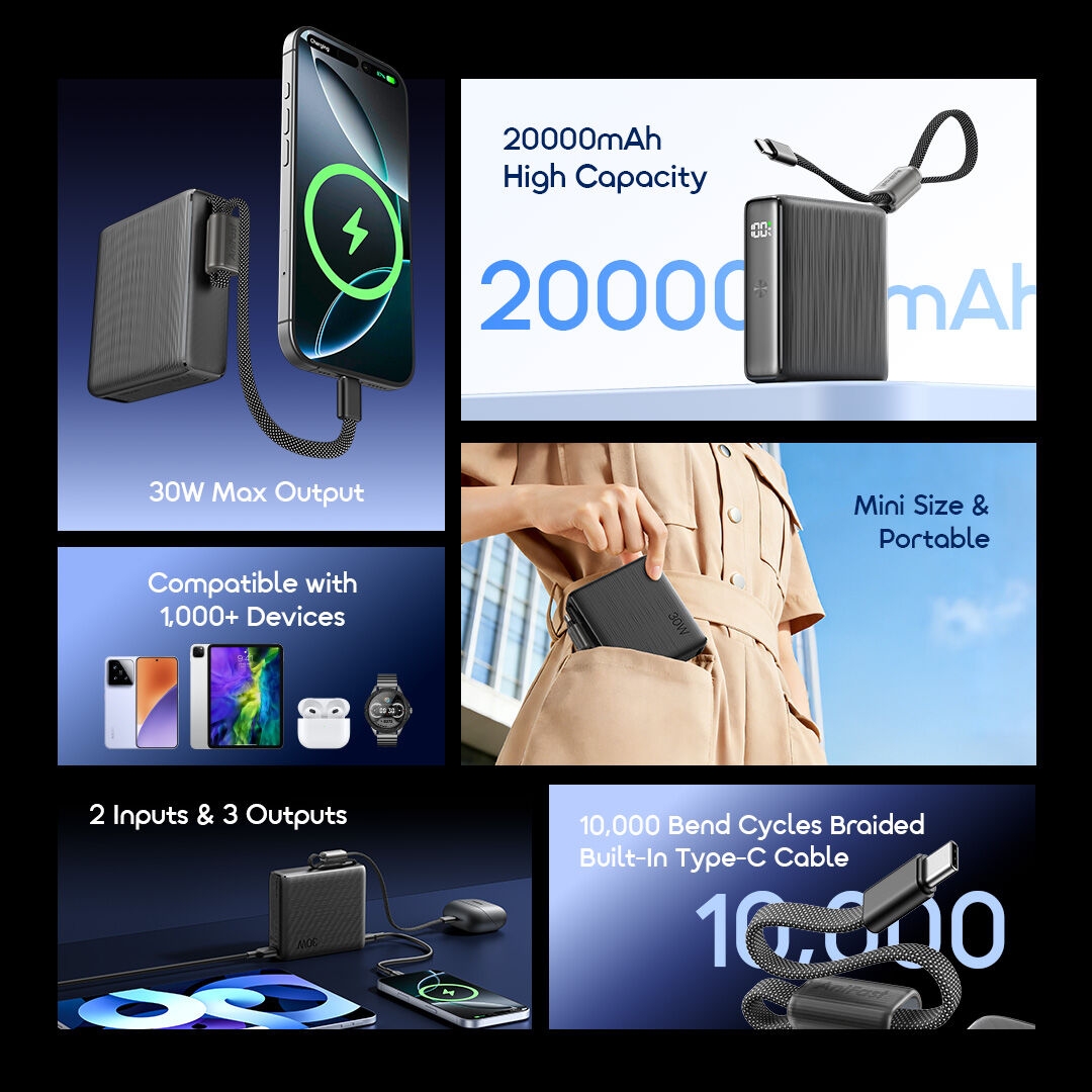 oraimo Power Bank PowerNova L21 OPB-7203C 2 Features