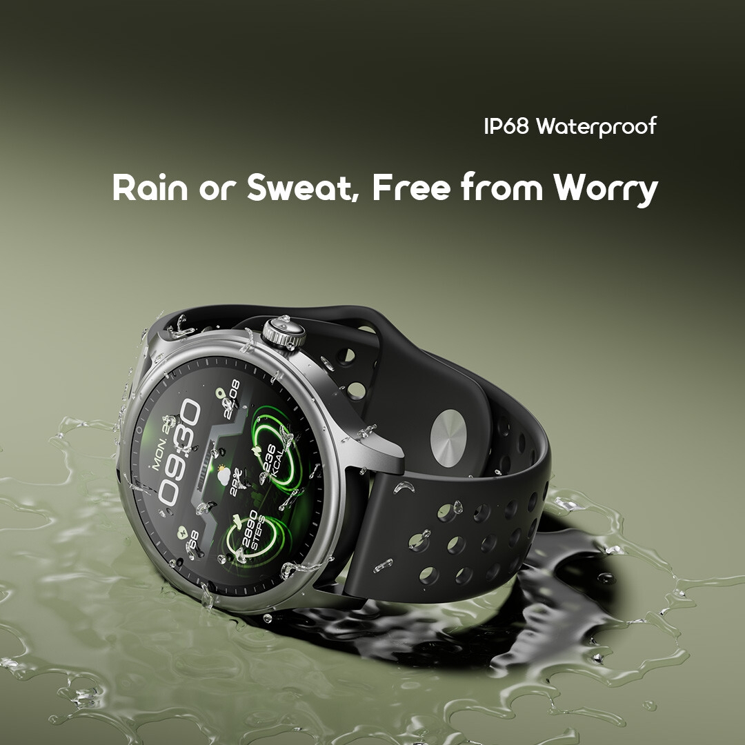 oraimo anti-scratch smart watch watch 6r osw-823 waterproof 8