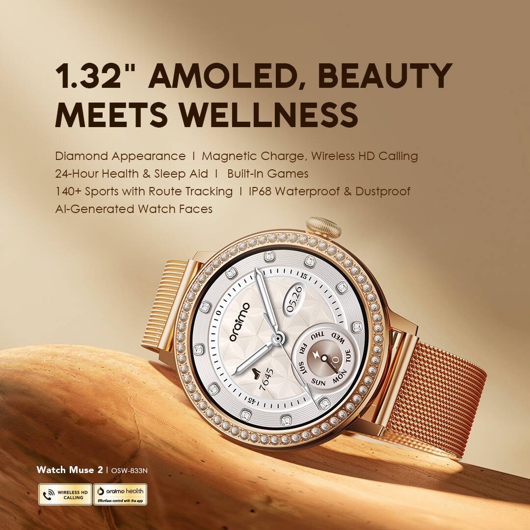 oraimo Smart Watch Watch Muse 2 OSW-833N 1 1.32
