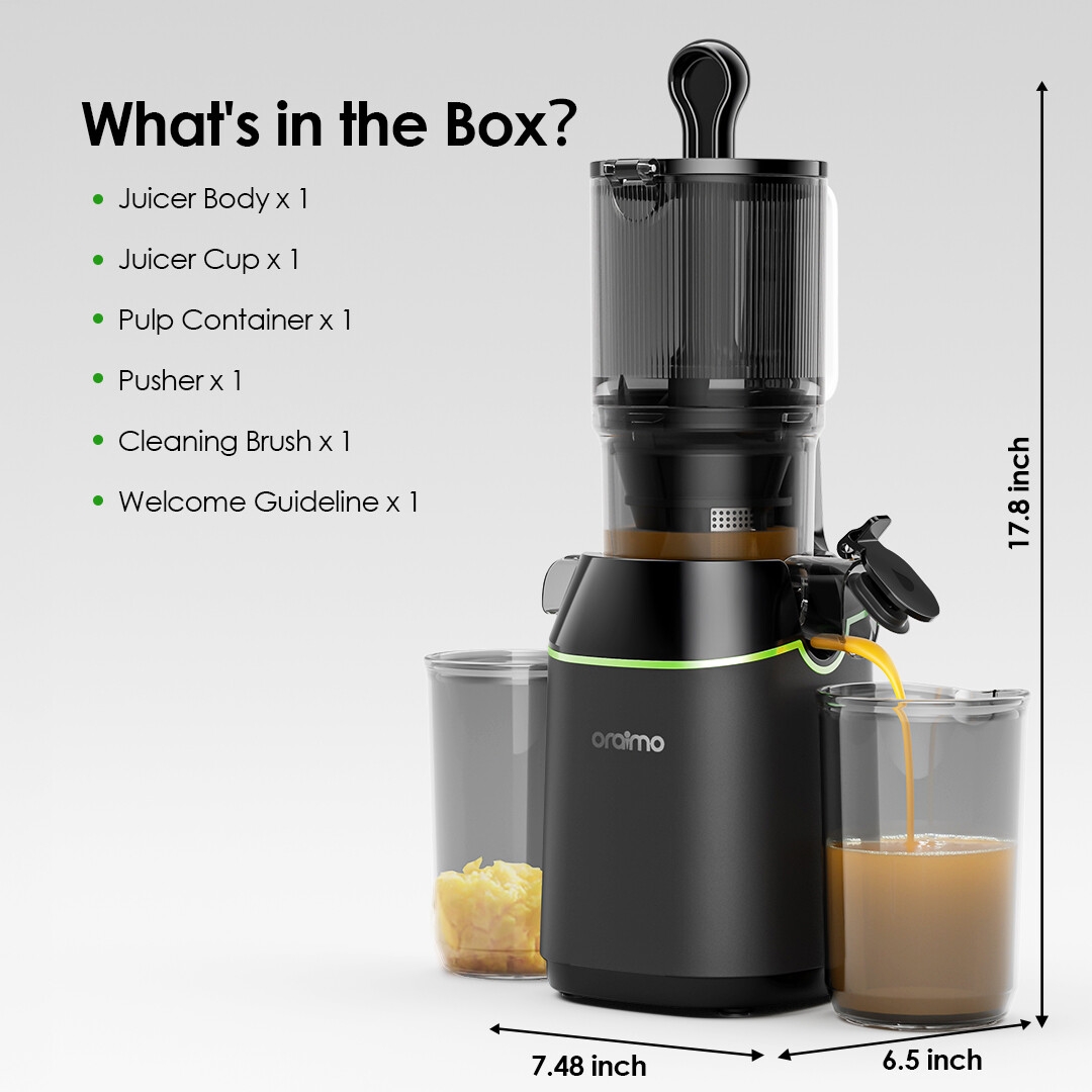 Slow Juicer EasyJuice OMJ-501A package