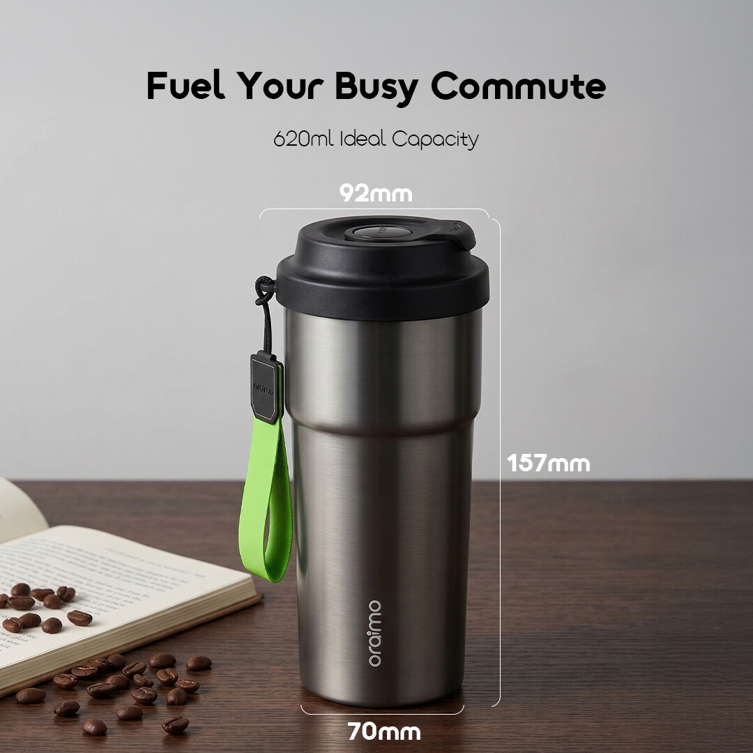 oraimo Insulated Water Bottle QuickSip 620 OHDW-001 06 Fuel Your Busy Commute