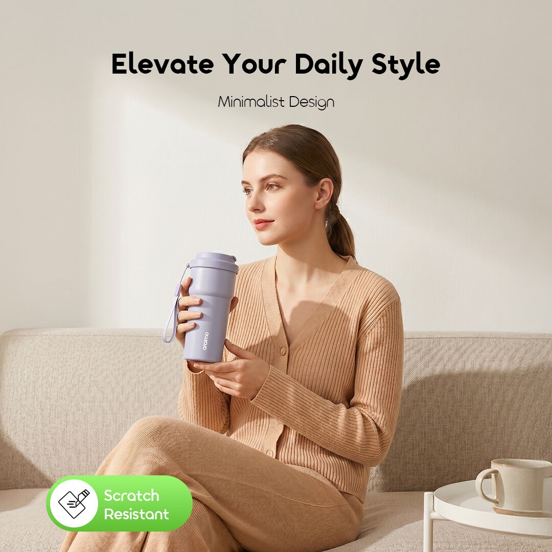 oraimo Insulated Water Bottle QuickSip 620 OHDW-001 04 Elevate Your Daily Style