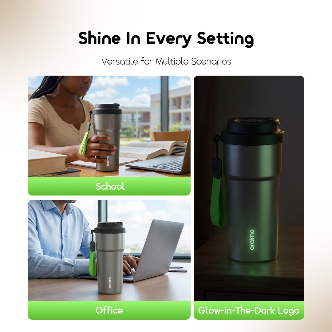 oraimo Insulated Water Bottle QuickSip 620 OHDW-001 07 Shine In Every Setting