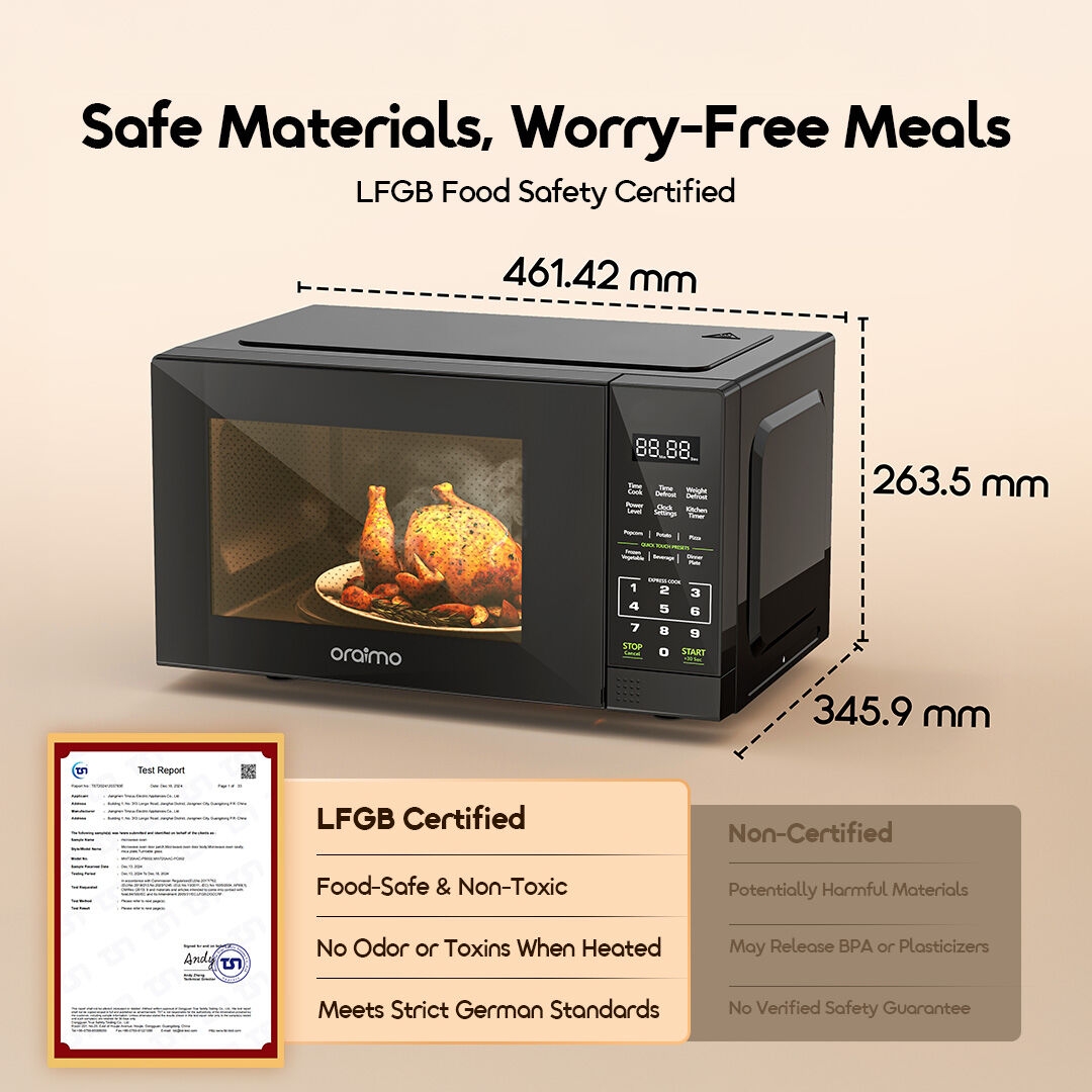 oraimo-Microwave-Oven-InfiWave-Lite-OMO-521A-6-360° Rotating TurntableEven Heat for Every Bite
