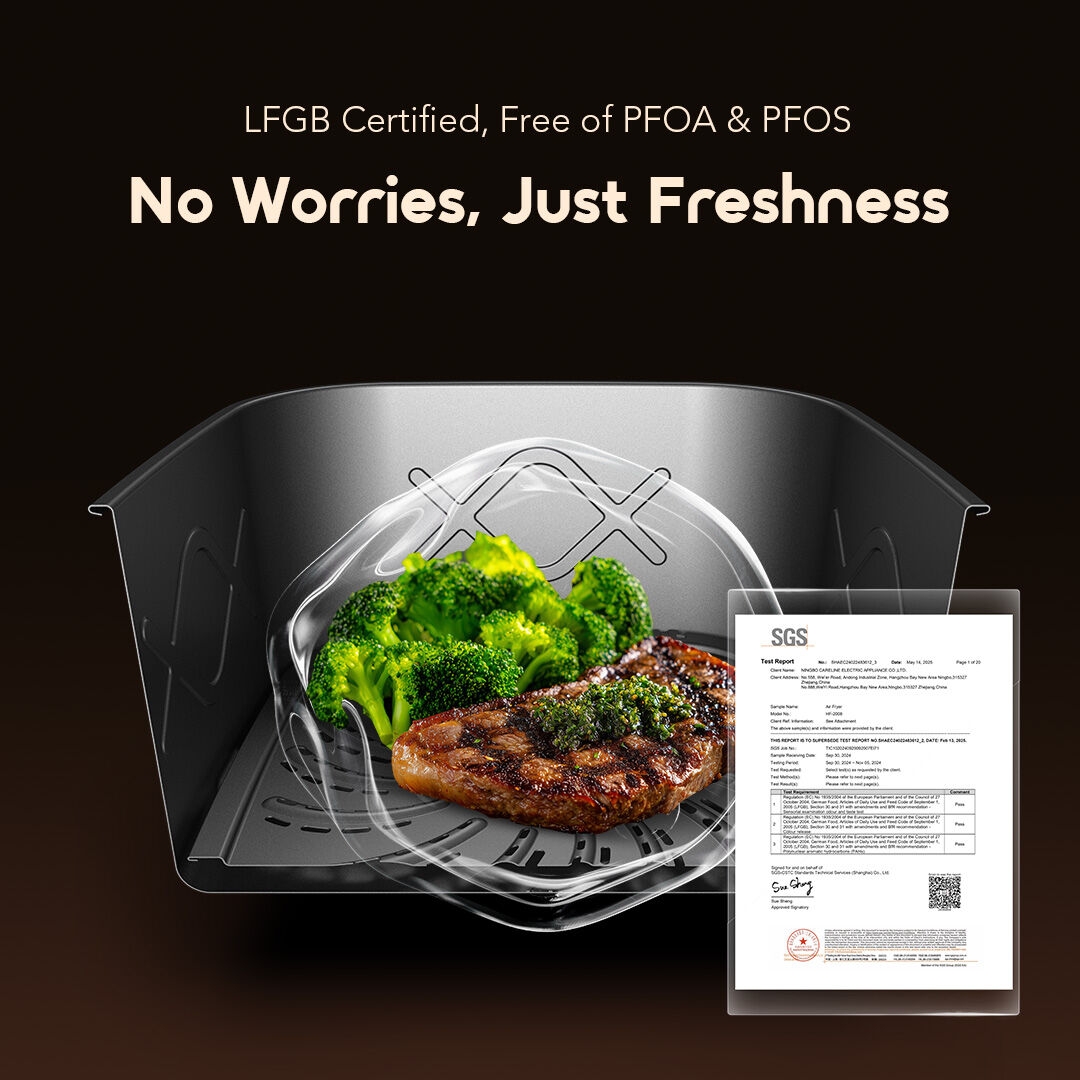 oraimo airfryer NutriFry S1 Ultra OAF-521A-8 LFGB Certified