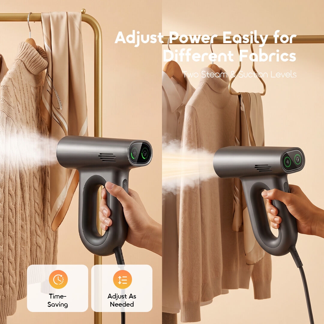 oraimo handheld iron africa OHI-801A 07 adjust power easily for different fabrics
