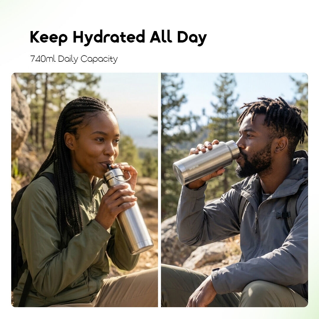 oraimo Insulated Water Bottle DualHandy 740 OHDW-005 5 Keep Hydrated All Day