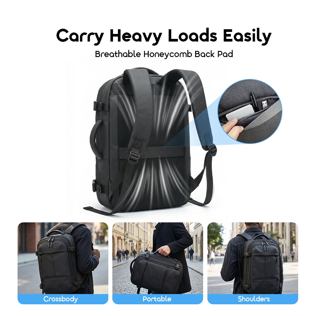 oraimo Backpack MegaCarry OHDB-001 6 Breathable Honeycomb Back