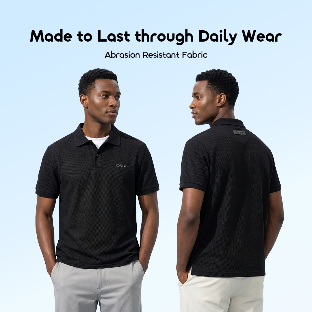 oraimo Polo Shirt CottonAir OHDP-002 04 Made to Last through Daily Wear