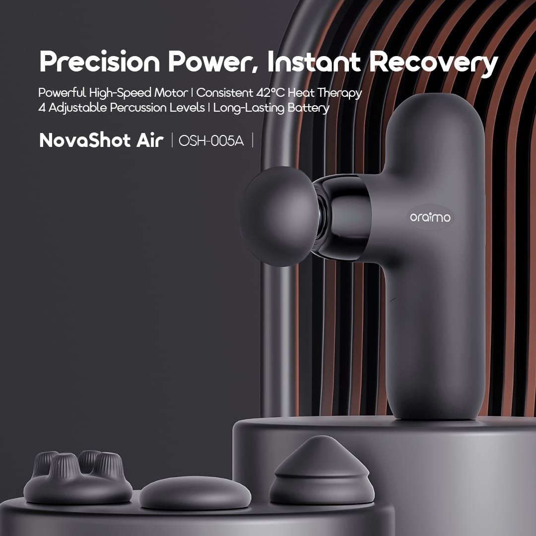 oraimo Massage Gun NovaShot Air OSH 005A 1.0