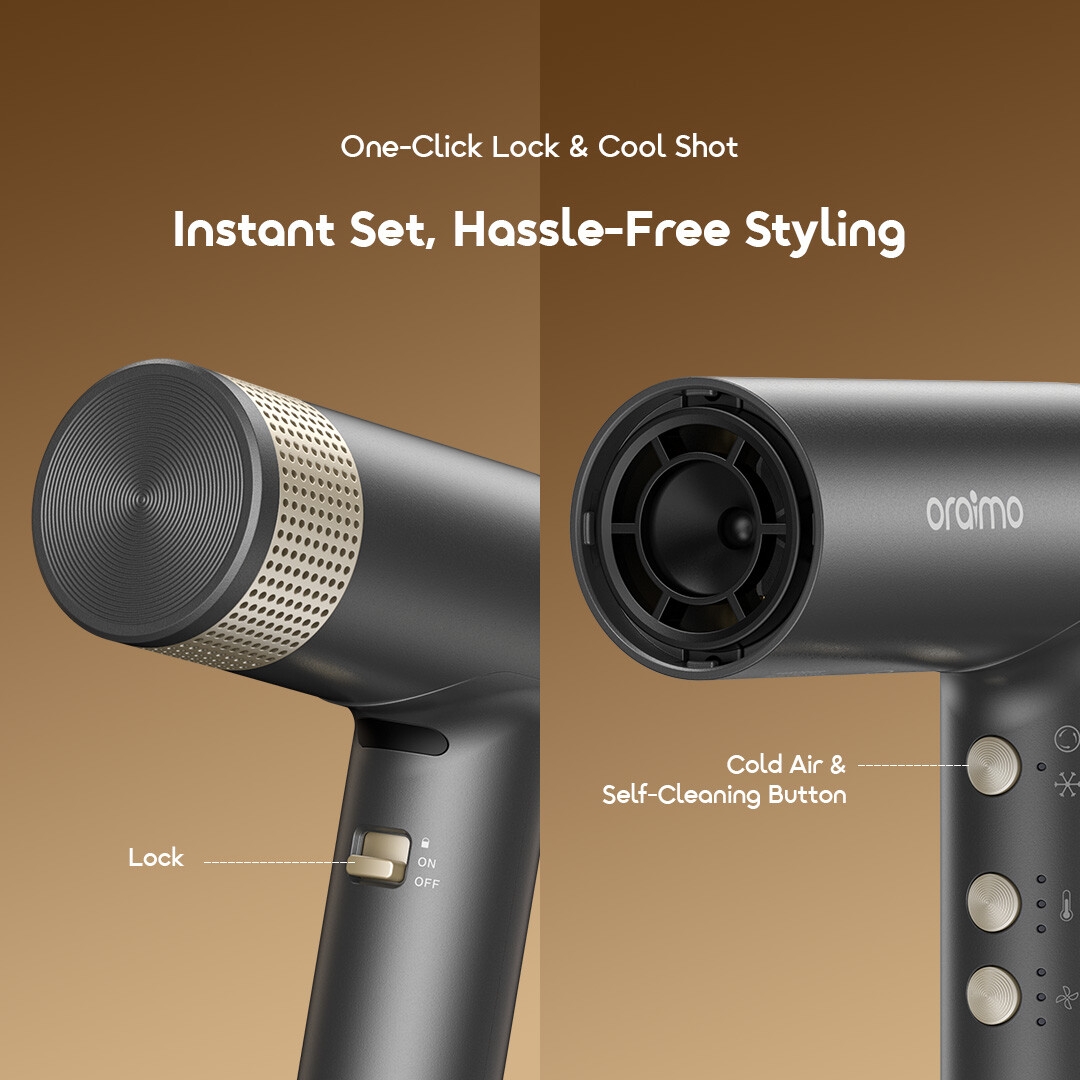 oraimo hair dryer swift dry ohd 550n one click lock 9