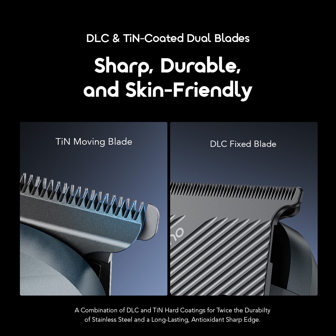 oraimo Hair Trimmer MasterTrim Pro OTR-580P 4 Dural Blades