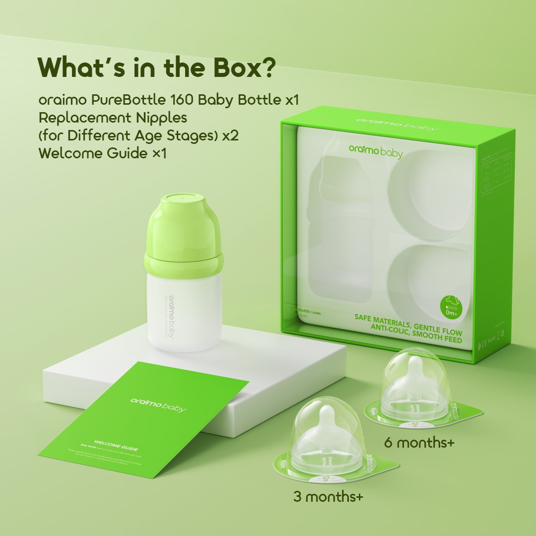 oraimo-PureBottle-160-Baby-Bottle-OBF-531A-6 What's in the Box?