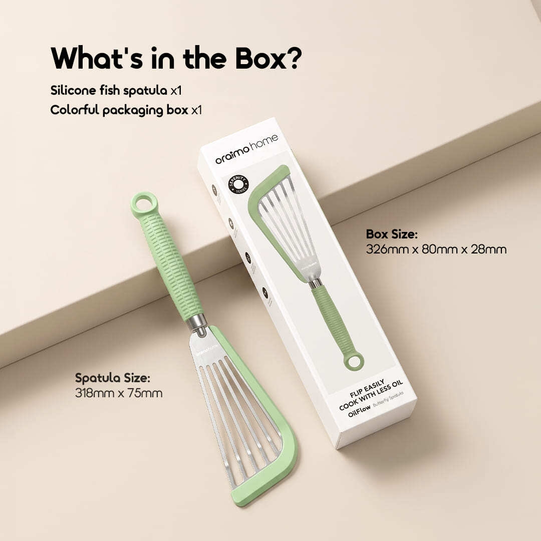 oraimo oilflow butterfly spatula ohkc-006 07 what in the box