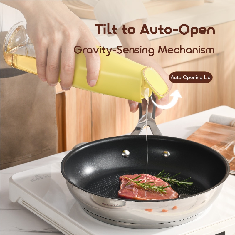 oraimo Oil-Sprayer 3pcs AutoSpout OHS-001 High-Quality Borosilicate Glass Body-3