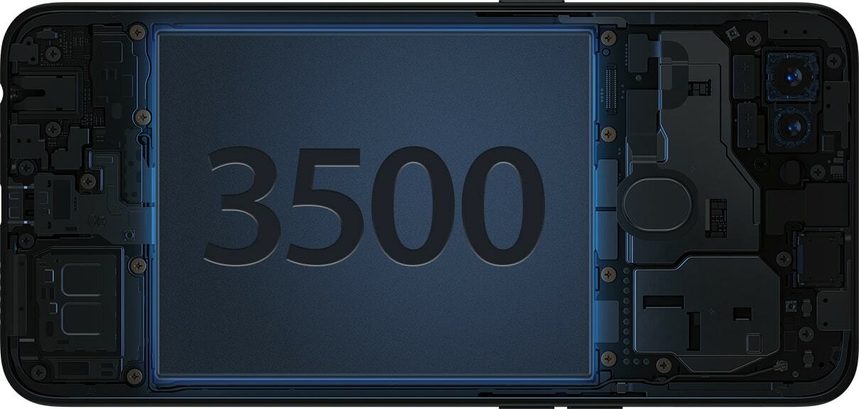 OPPO F9 3500mAh Batterie longue durée