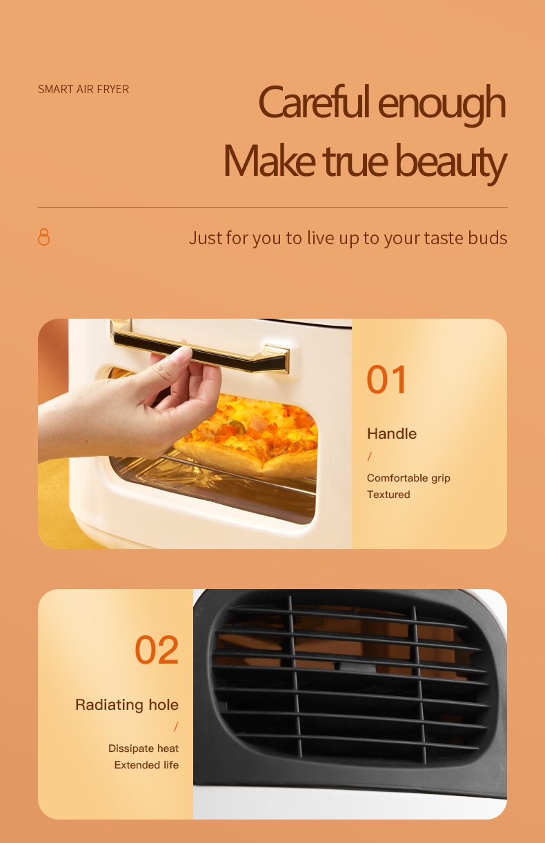 Air Fryer Digital 12L 15L Best Hot Mini Rack Without Oil as Seen as Air Fryer ovens Without Oil