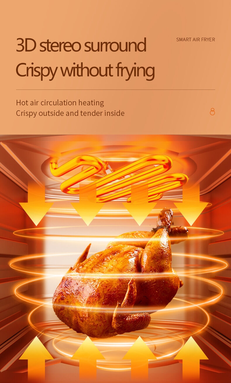 Air Fryer Digital 12L 15L Best Hot Mini Rack Without Oil as Seen as Air Fryer ovens Without Oil