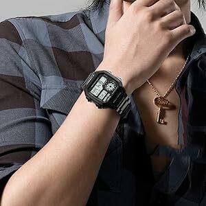 Men's Digital Quartz Watch