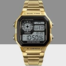 Men's Digital Quartz Watch