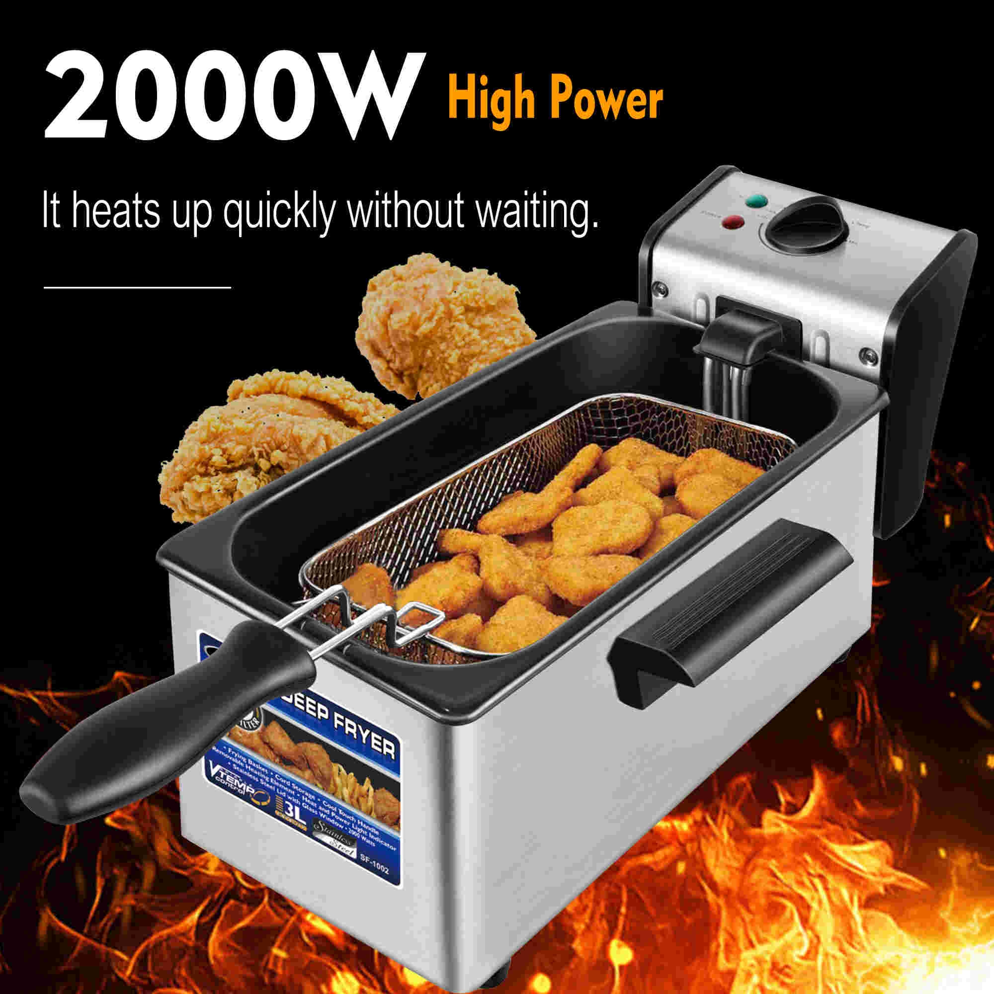 Boma Smart Electric Deep Fryer - 3L