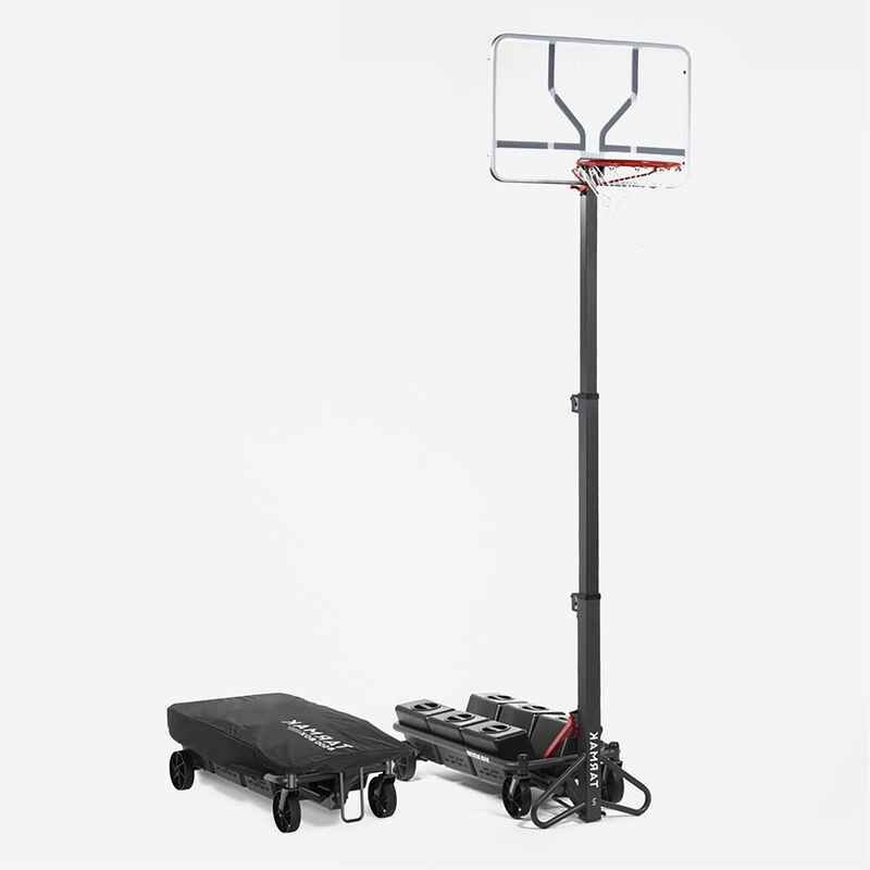 Adjustable (2.40m to 3.05m) Folding Basketball Hoop B500 Easy Box